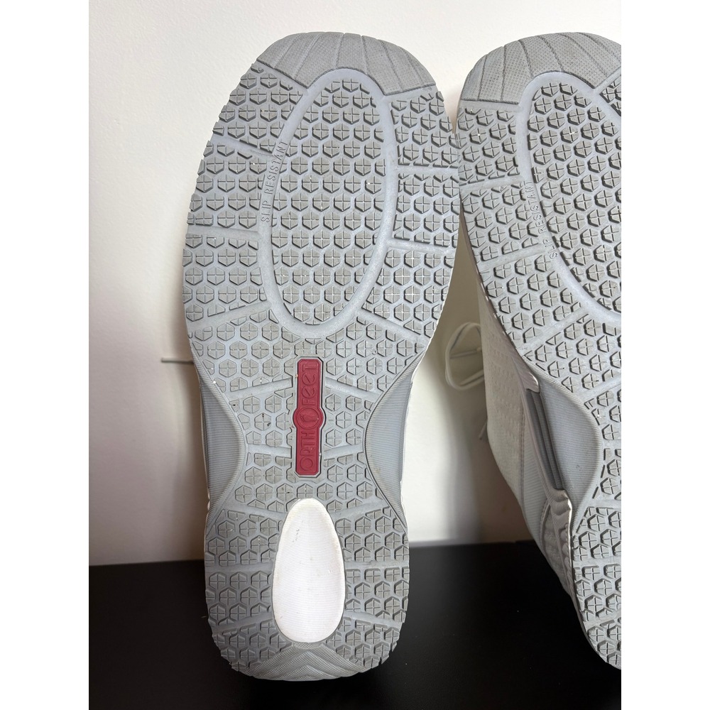 Orthofeet Kita Stretch Knit Sneakers White Womens Walking Shoes Orthopedic - Picture 15 of 16